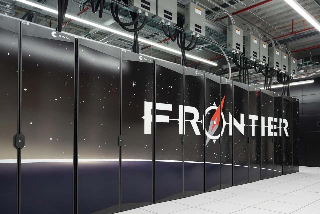 Frontier at Oak Ridge National Laboratory in 2022.